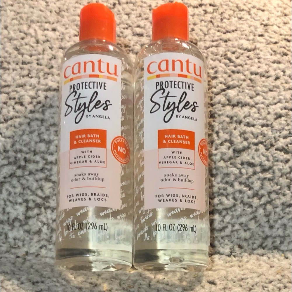 Cantu Protective Styles Hair Bath & Cleanser Set of 2.